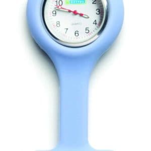 Oxypas Silicone Fob Watch in Light Blue
