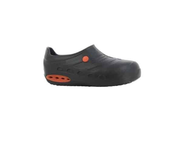 Oxypas Oxysafe, Unisex Anti-slip, Anti-static Professional Shoe with Safety Toe Cap in Black