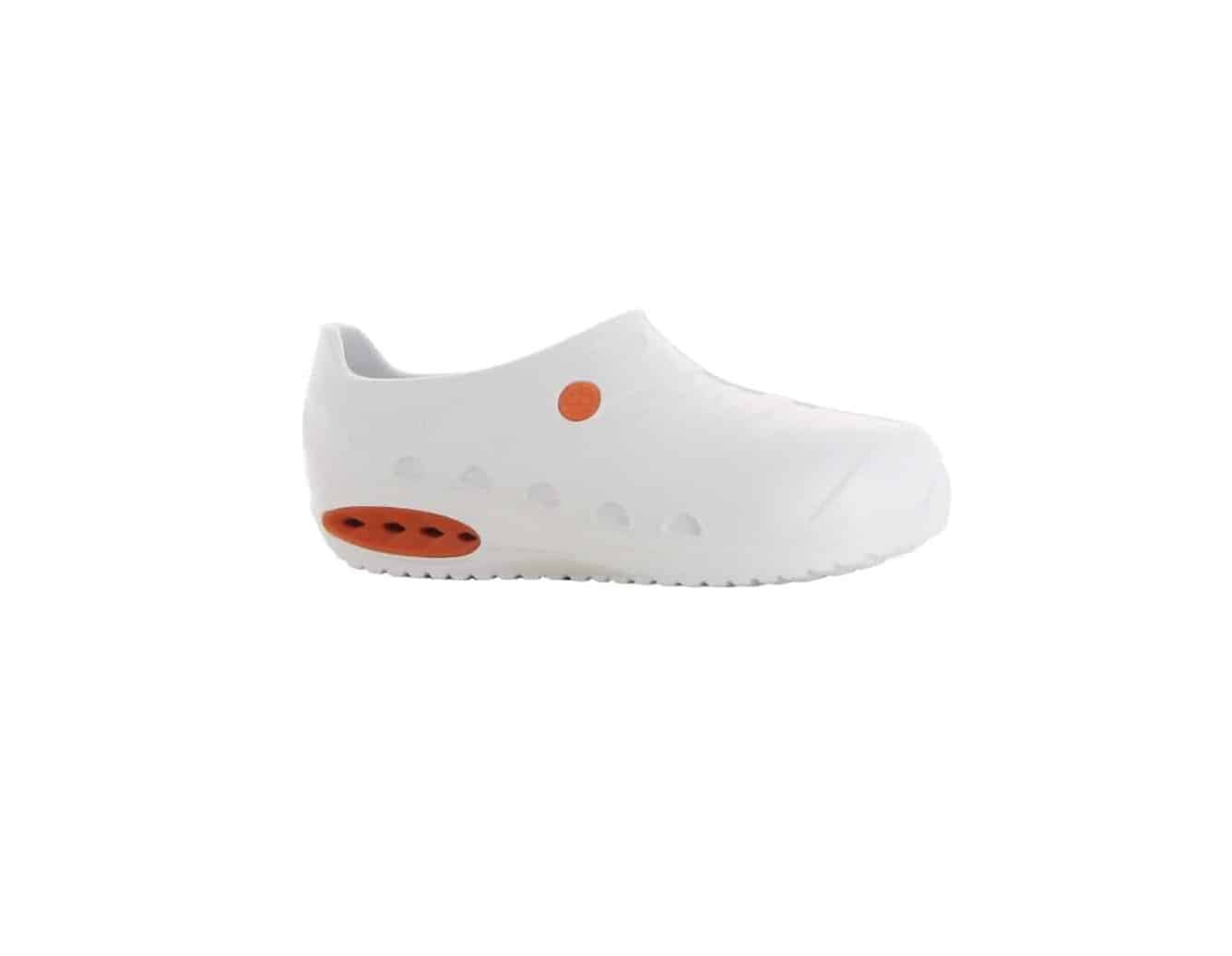 4 UK White Wht Womens Safety Shoes Oxypas Melissa 37 EU 