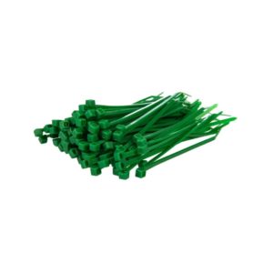 Green Cable Ties – Pack of 100 – 3 Sizes to Choose From