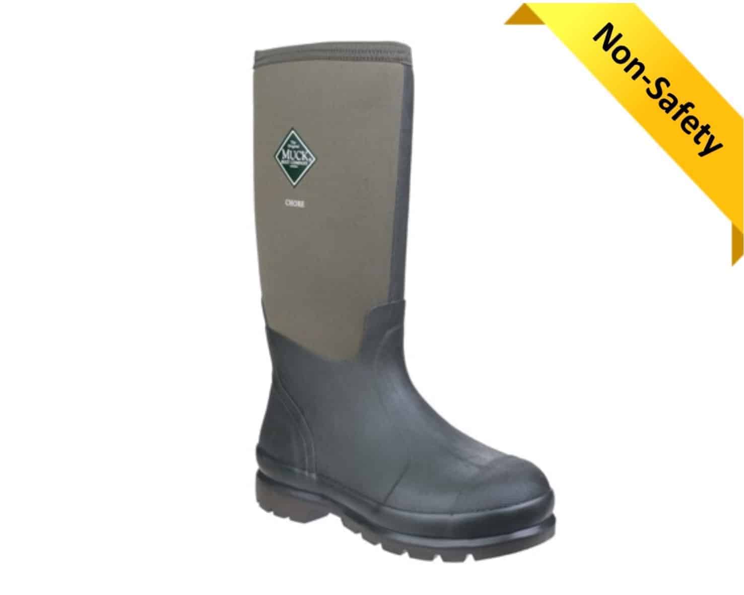 Muck Chore Classic Mens Rubber Work Boots Muck Chore Classic Men's Rubber Work Boots The Original Muck Boot Company Footwear CHH-000A 