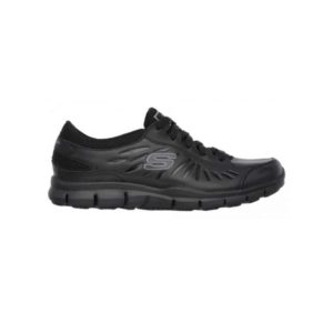 Skechers For Work 76551 Sure Track ‘Eldred’ Slip-resistant Shoe in Black