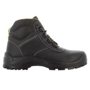 C430 S3 SRC  Black Leather Safety Boot Metal Free