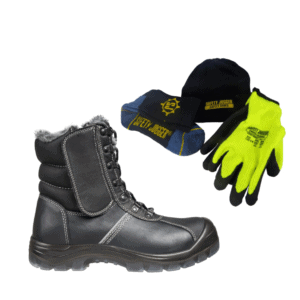 Safety Jogger Winter Box – ‘Nordic’ Warm-Lined Boots S3 CI SRC, with Complementary Hat, Gloves & Socks