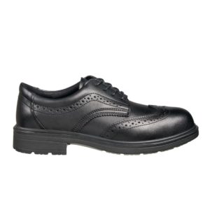Safety Jogger Manager Smart Safety Shoes S3 SRC Black Brogues Style