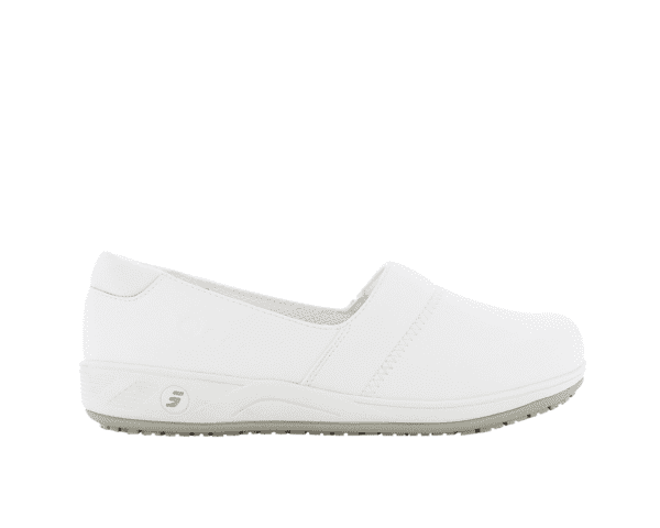 Sophie Slip-on Shoes for Nurses in White