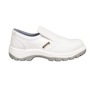 X0500 S2 SRC White Slip-on Safety Shoes by Safety Jogger