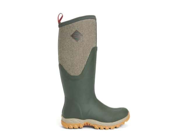 Muck Boots Arctic Sport Tall Olive Herringbone