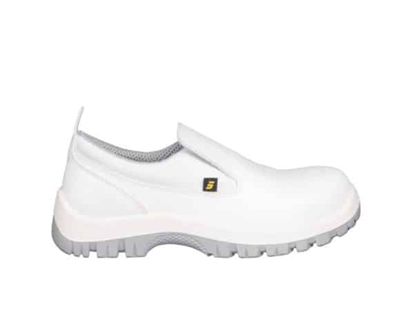 W310 White Slip-on Safety Shoe