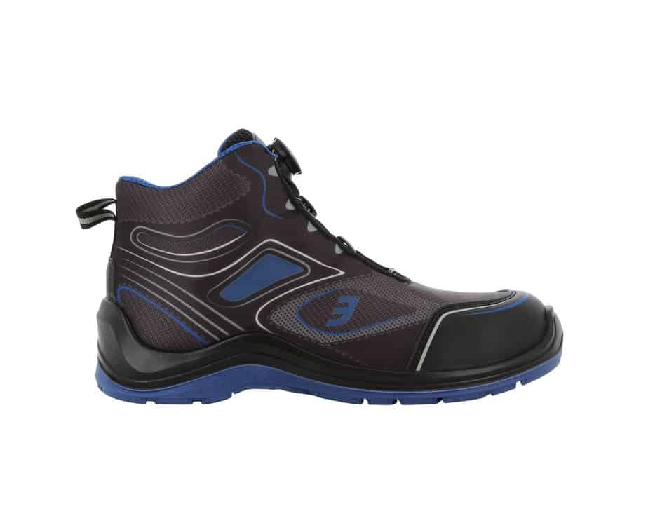 Flow Mid S1P TLS ESD SRC Safety Boots with Twist Lock System by Safety Jogger